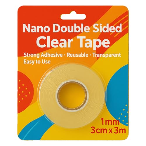 Heavy Duty Clear Adhesive Mounting Tape ~6324