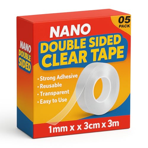 Heavy Duty Clear Adhesive Mounting Tape ~6324