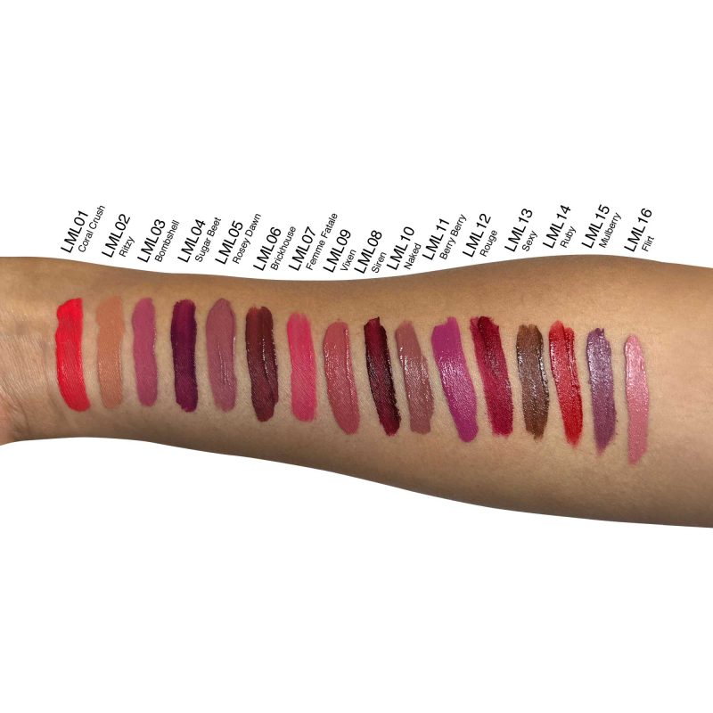 Liquid to Matte Lipstick | Paraben free, Gluten-free, Vegan, Cruelty-free